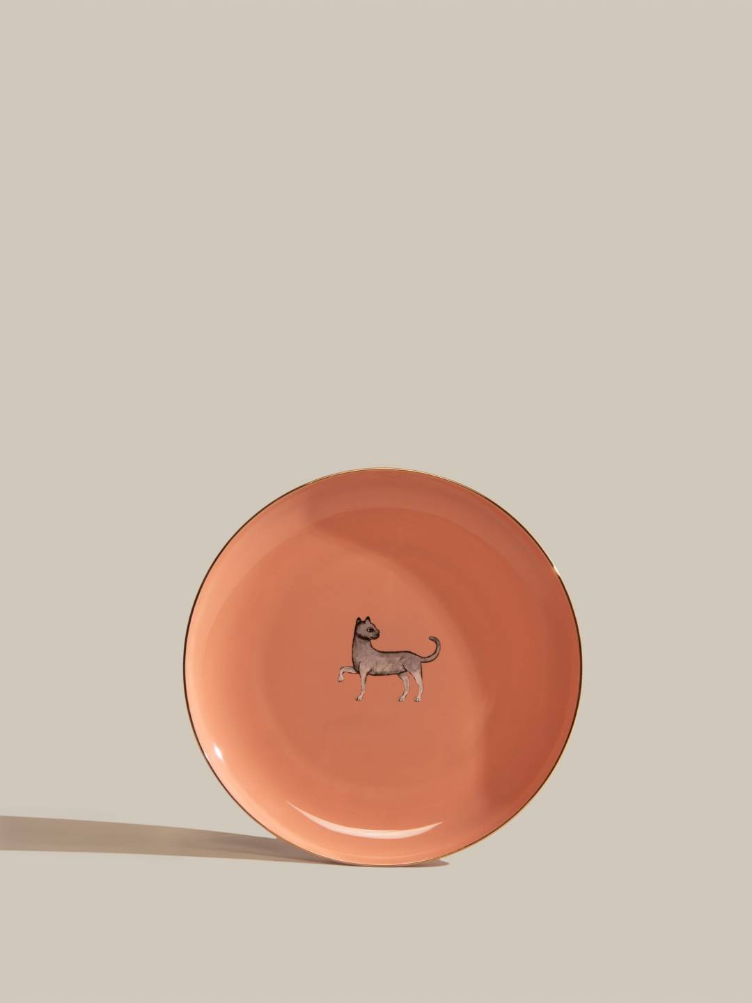 Sheki Khan Animals flat plate leopard