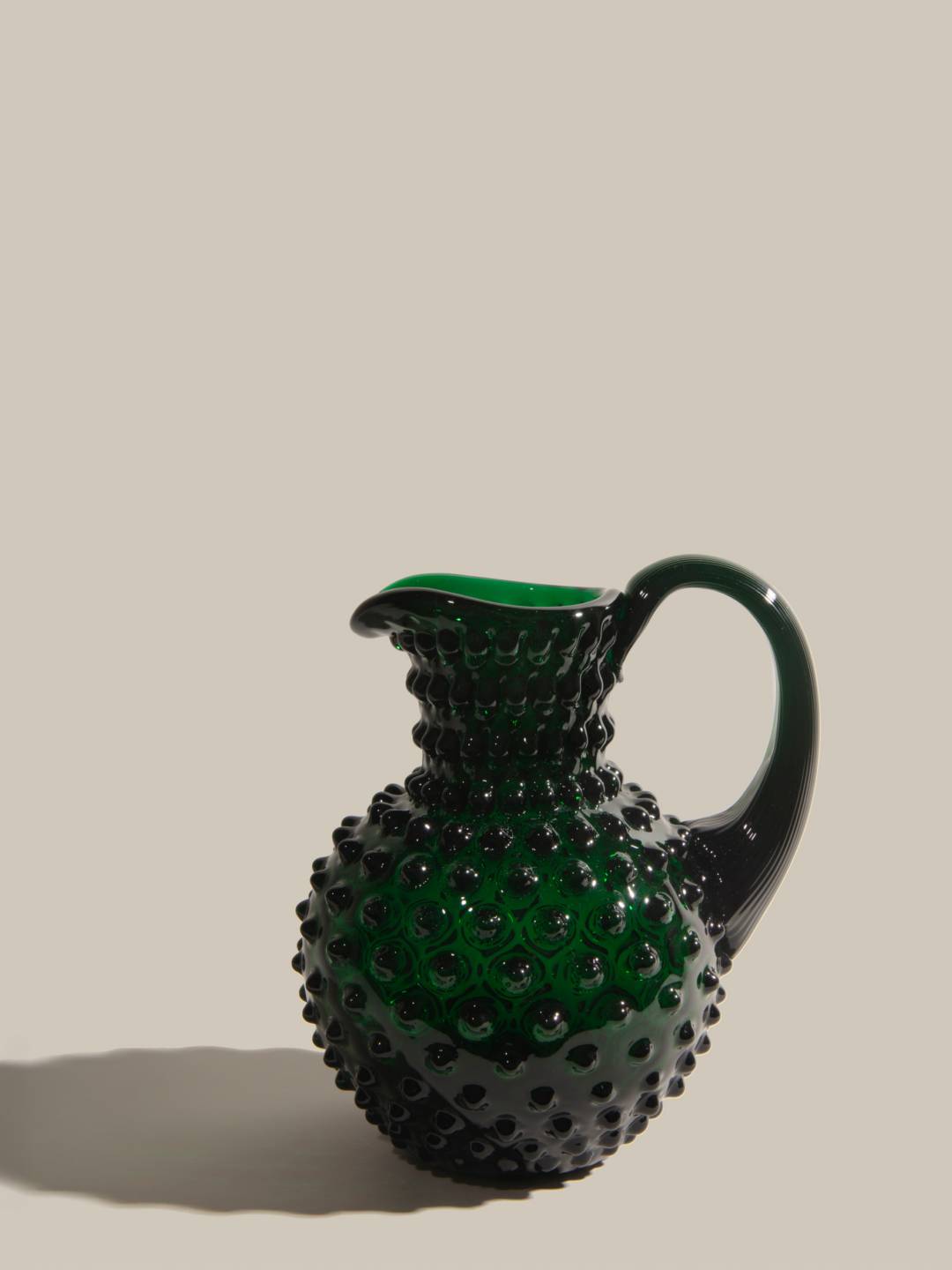 Bohemiya Kristalı Qrafin Dark Green 1L