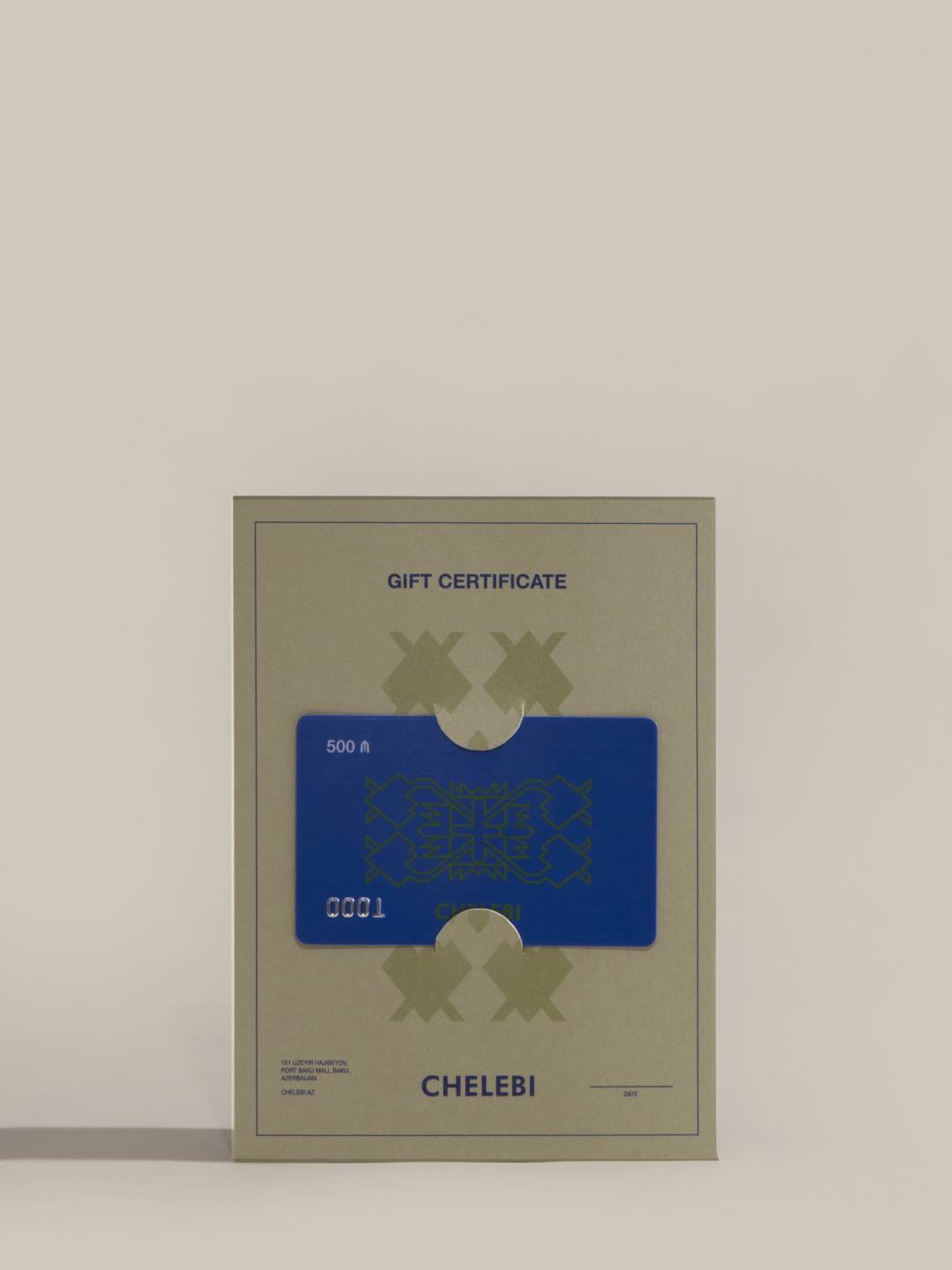 Gift Certificate 500 AZN