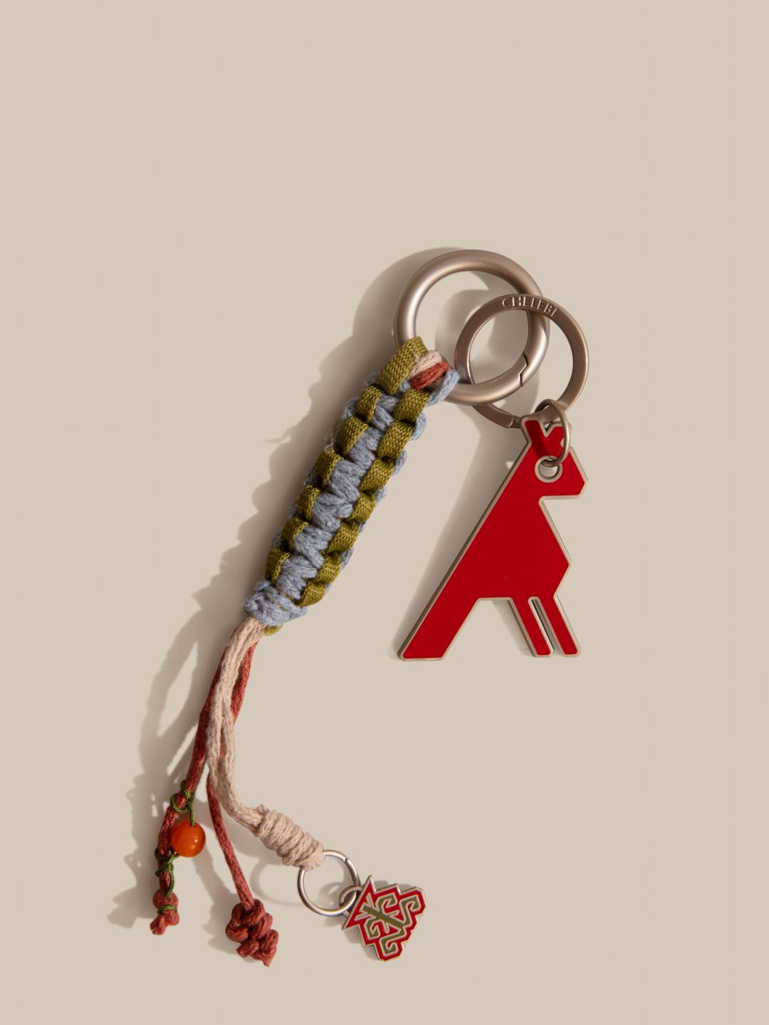 Gümüş Qırmızı Quş Asqısı