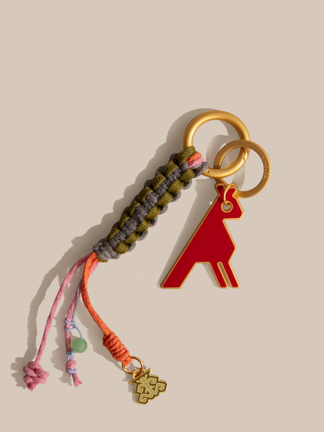 Qızılı Qırmızı Quş Asqısı