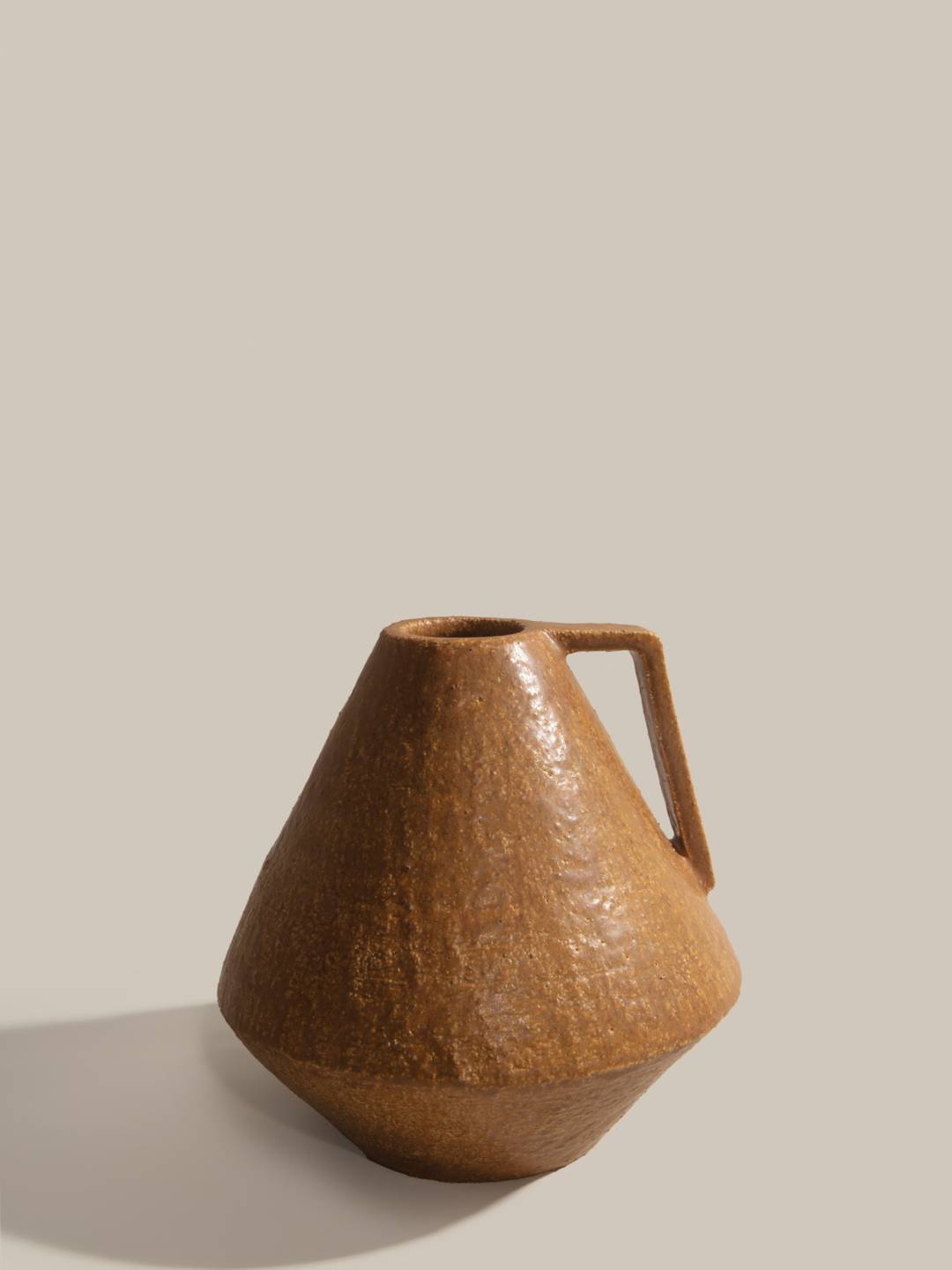 Sandy Ceramic Vase S.15 Tapered Pitcher