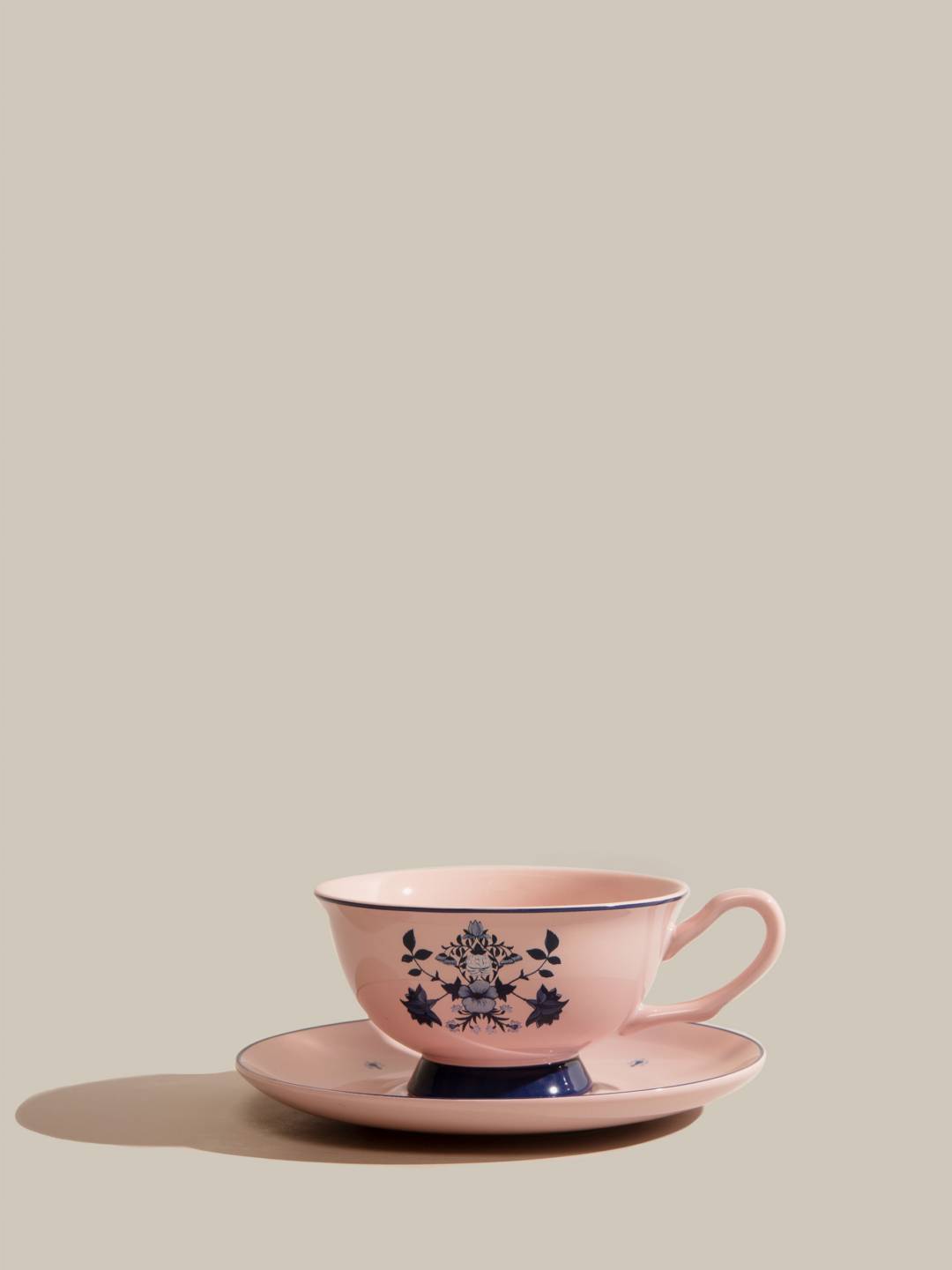 Sheki Khan floral tea cup and saucer