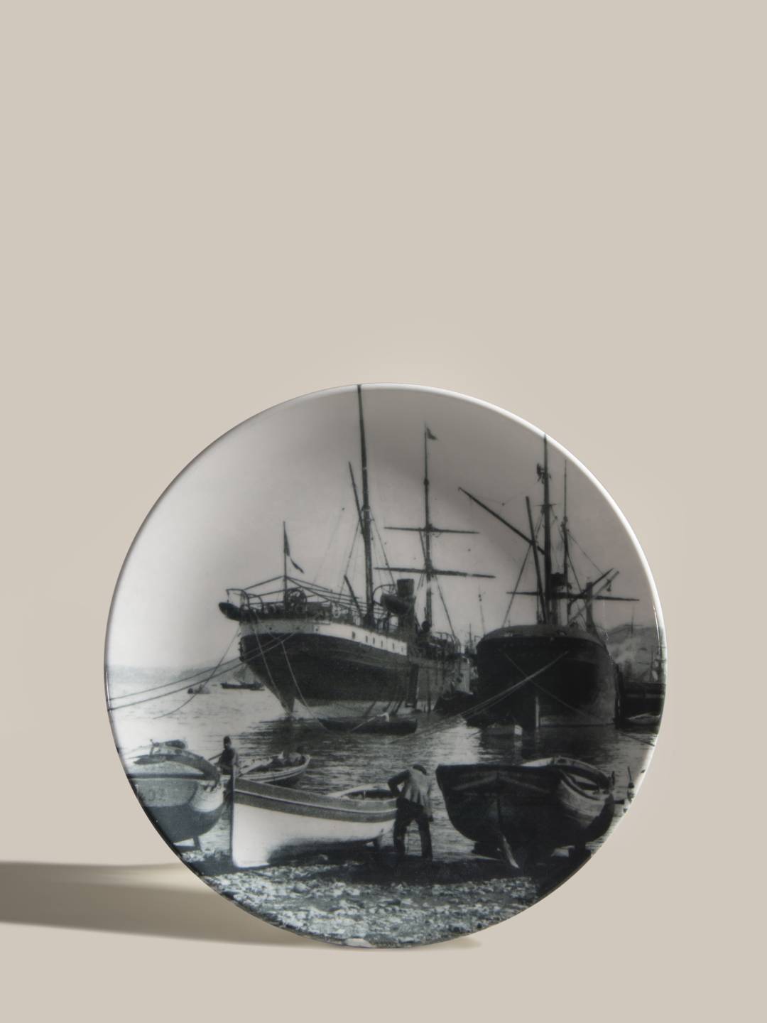 Port of Baku Ceramics Plate