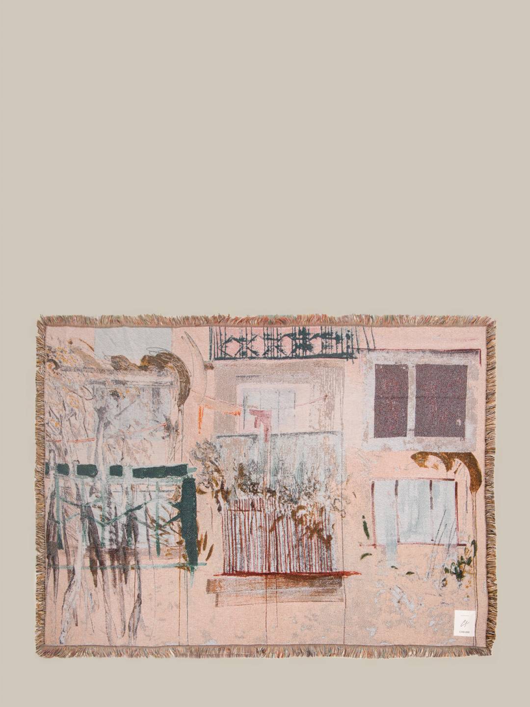 Aida Mahmudova’s Qonşular Jacquard Cotton Blanket