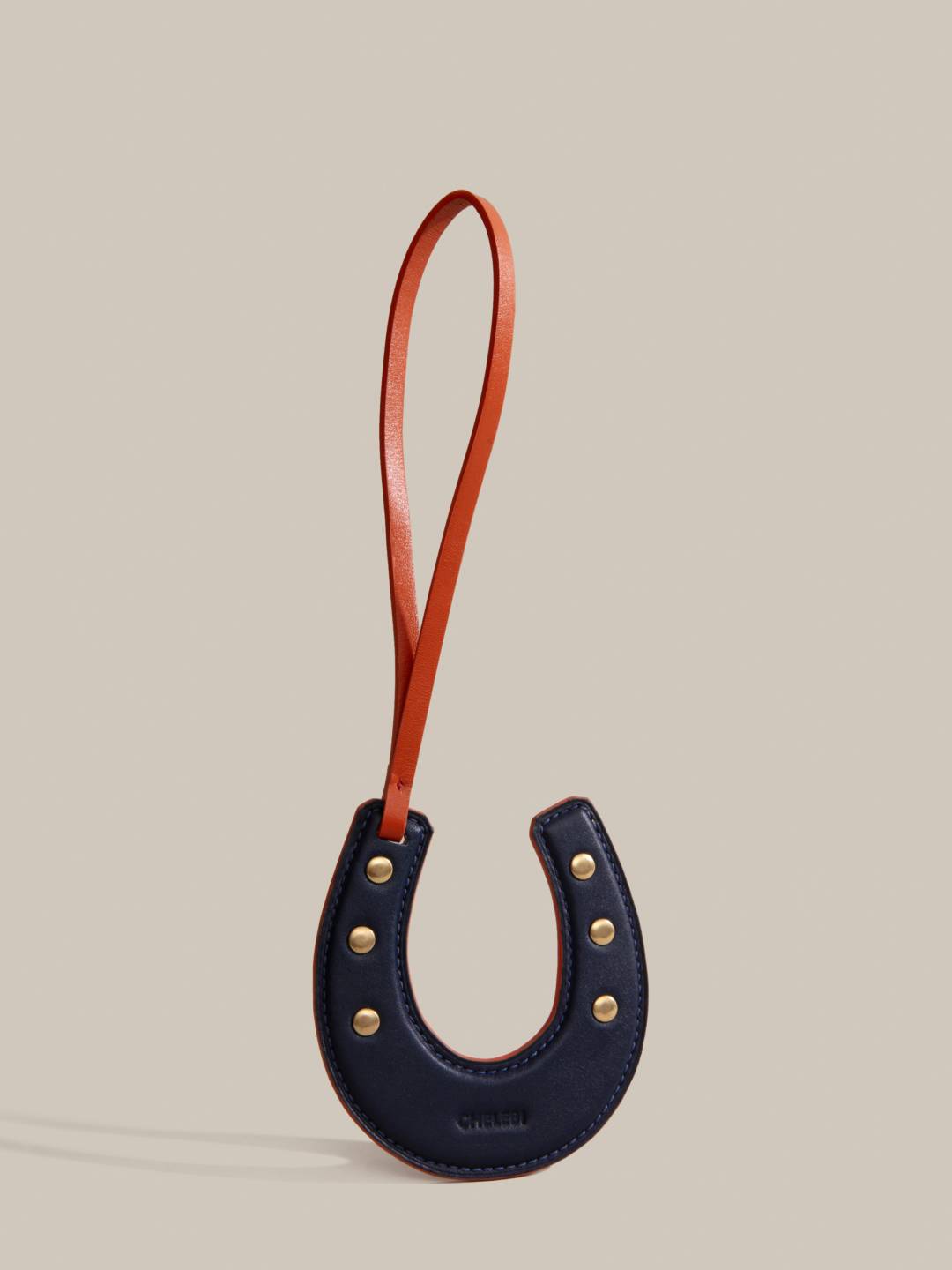 Horseshoe Leather Bag Charm Edition II